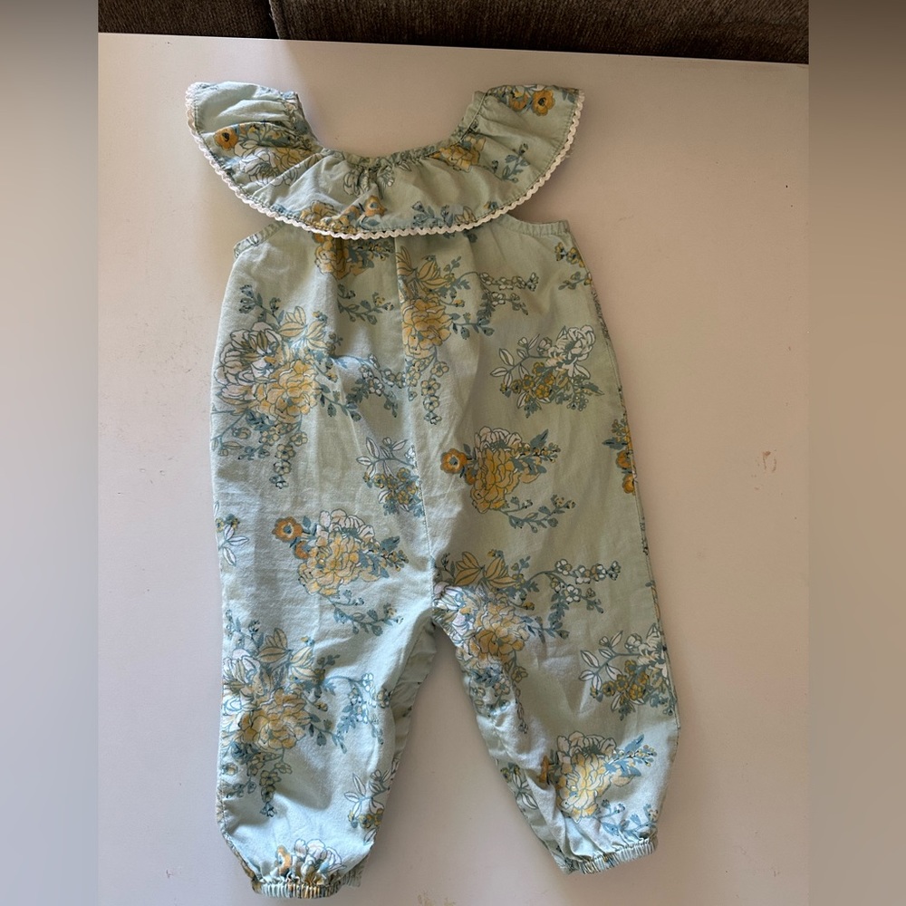 Cute little springtime jumpsuit!
